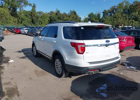 2018 Ford Explorer Xlt from USA, damaged, VIN 1FM5K8D83JGC50626